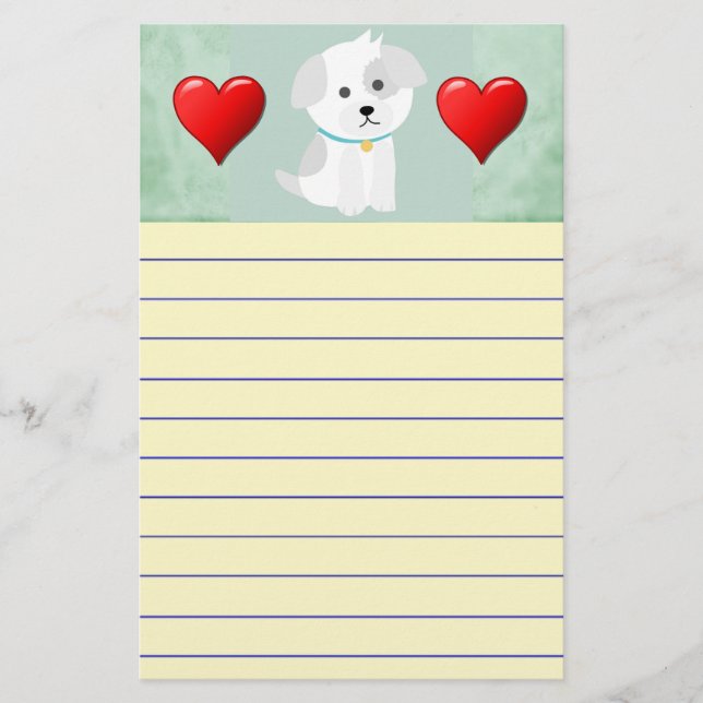 Papelaria Puppy Love (Frente)