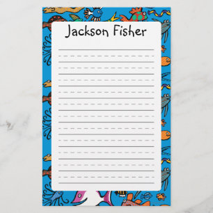 Papelaria Quantos Peixes Diferentes Vocês Conseguem Ver?