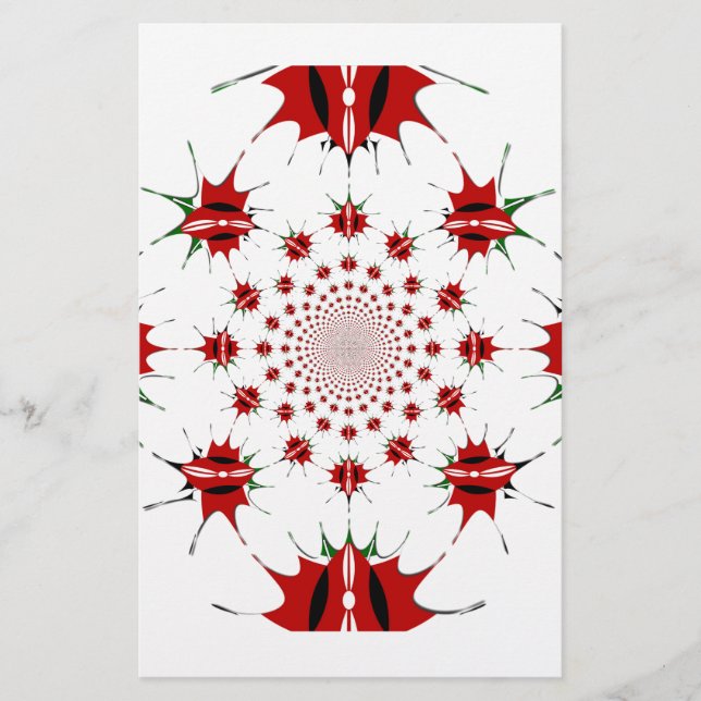 Papelaria Quênia Mágico: Kaleidoscope 🇰 identidade cultural (Frente)