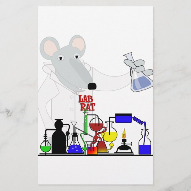 PAPELARIA QUÍMICA LAB RAT (Frente)
