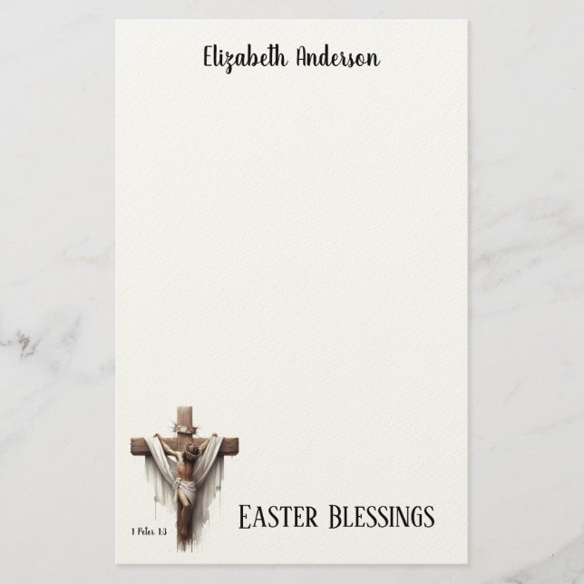 Papelaria Radiant Hope at the Cross (Frente)