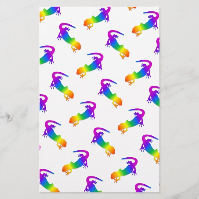 Papelaria Rainbow Salamander (Frente)