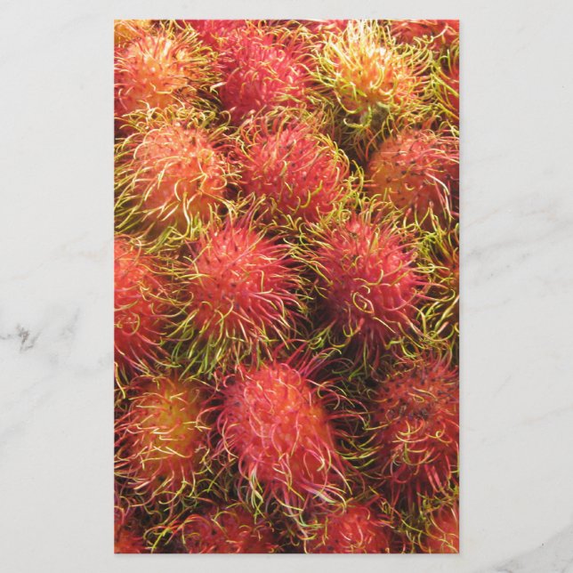 Papelaria Rambutan Tropical Fruta (Frente)