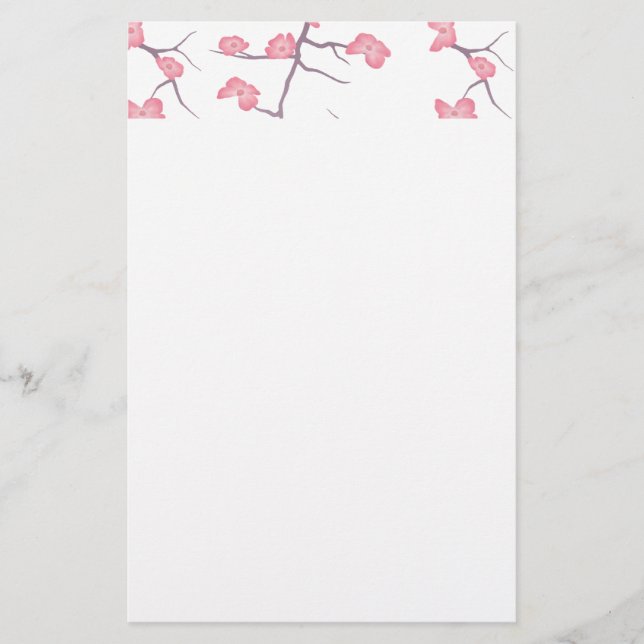 Papelaria Ramos de Flor de Cerejeira (Frente)