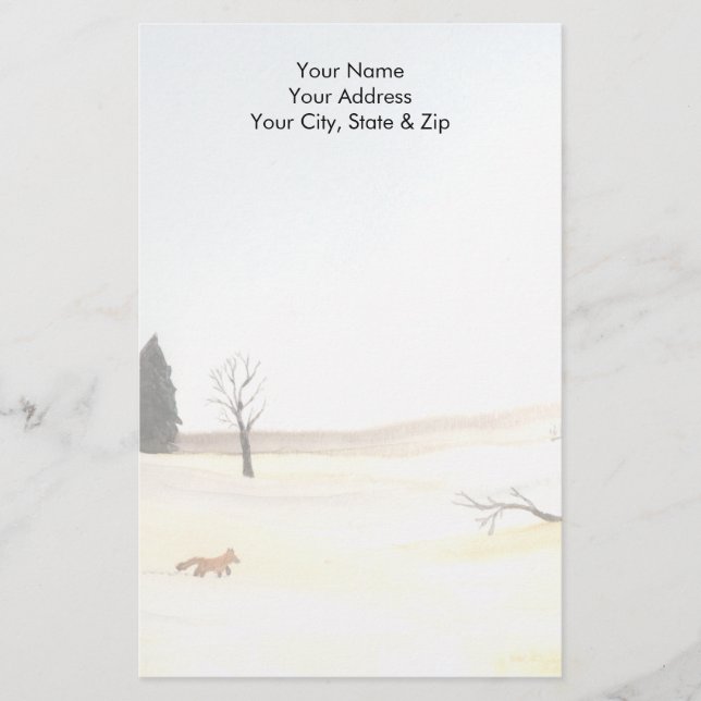 Papelaria Raposa Pequena (Frente)