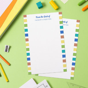 Papelaria Rascunhos Coloridos da Mesa do