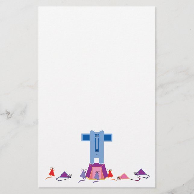 Papelaria Ratos e elefantes (Frente)