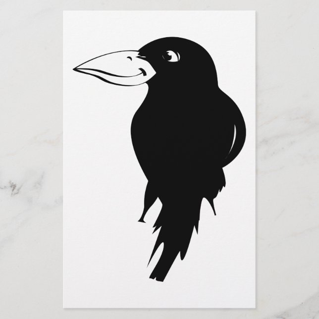 Papelaria Raven Scrapbook Paper (Frente)