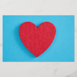 Papelaria Red Love Heart