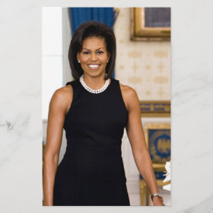 Papelaria Retrato oficial da primeira senhora Michelle Obama