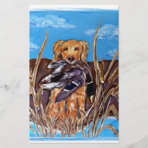 PAPELARIA RETRIEVER DOURADO