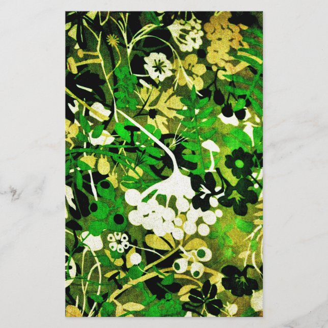 Papelaria Retro Floral Wacky 1 (Frente)