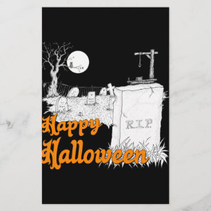 Papelaria RIP Halloween