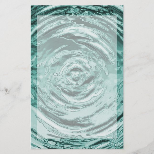 Papelaria Ripple Ripple Teal (Frente)