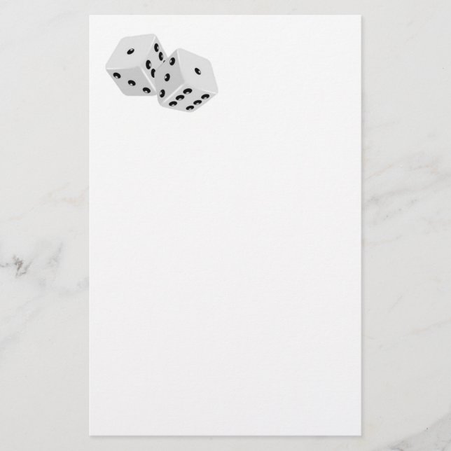 Papelaria Rolagem de Dados (Frente)
