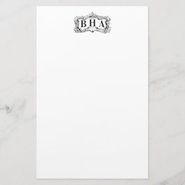Papelaria Rolar quadro e monograma