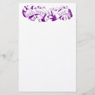 Papelaria Rolo Roxo 1 Corinthians 13 Estoque De Casamento