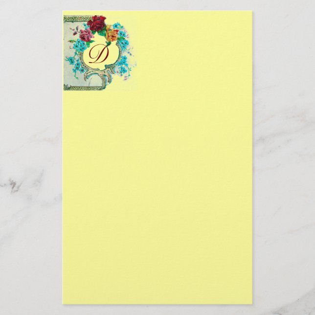PAPELARIA ROMANTİCA 3 MONOGRAMA (Frente)