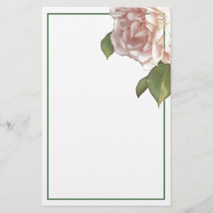 Papelaria Rosa de pêssego azul
