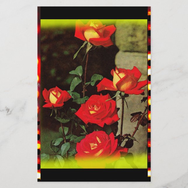 Papelaria Rosa de Vintage (Frente)