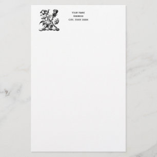 Papelaria Rosa Heráldico e Este Casaco de Braços Crest Emble