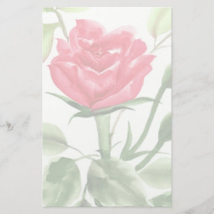 Papelaria Rosa vermelha