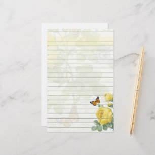 Papelaria Rosas amarelas
