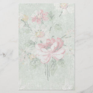 Papelaria Rosas desbotados, Design de Vintage
