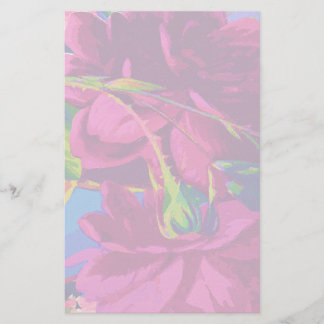 Papelaria Rosas Fuchsia