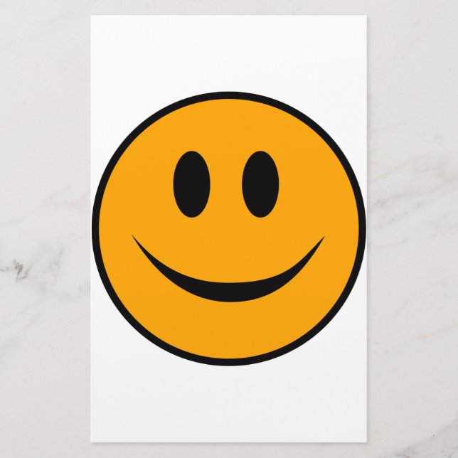 Papelaria Rosto Sorridente Emoji (Frente)