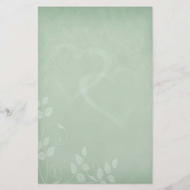 Papelaria Sage Green Vintage (Frente)