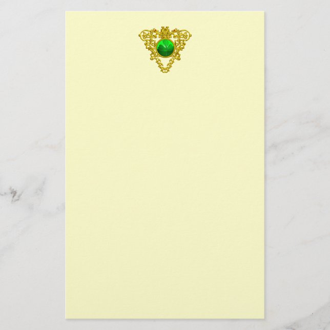 PAPELARIA SAINT PATRICK'S CELTIC HEART, SHAMROCK (Frente)