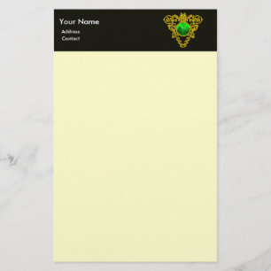 Papelaria SAINT PATRICK'S CELTIC HEART, SHAMROCK Cream