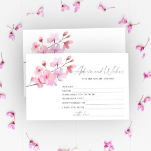 Papelaria Sakura - conselhos e desejos chá de noiva