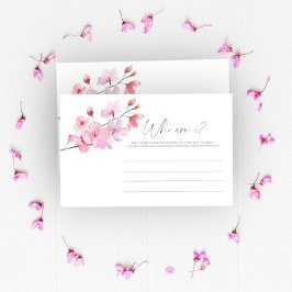 Papelaria Sakura - Quem sou eu jogo de chá de panela