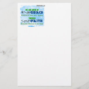 Papelaria Salvar pela benevolência com a fé