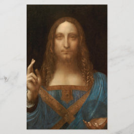 Papelaria Salvator Mundi (Salvador do Mundo) (da Vinci)