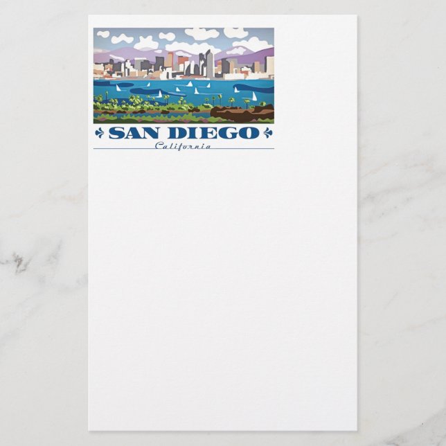 Papelaria San Diego Skyline (Frente)