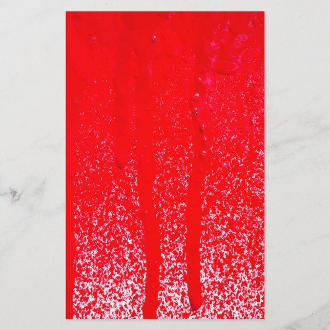 Papelaria sangue derramado (Frente)