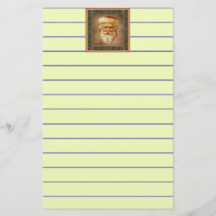 Papelaria Santa Claus Vintage