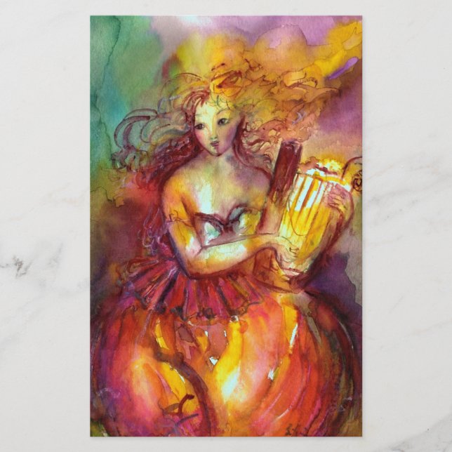 PAPELARIA SAPPHO, DANÇA, MÚSICA E POESIA (Frente)