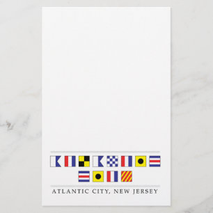 Papelaria Saudações da Cidade do Atlântico