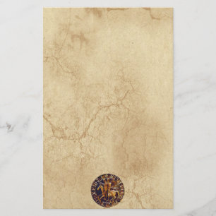 Papelaria Selo medieval dos cavaleiros Templar