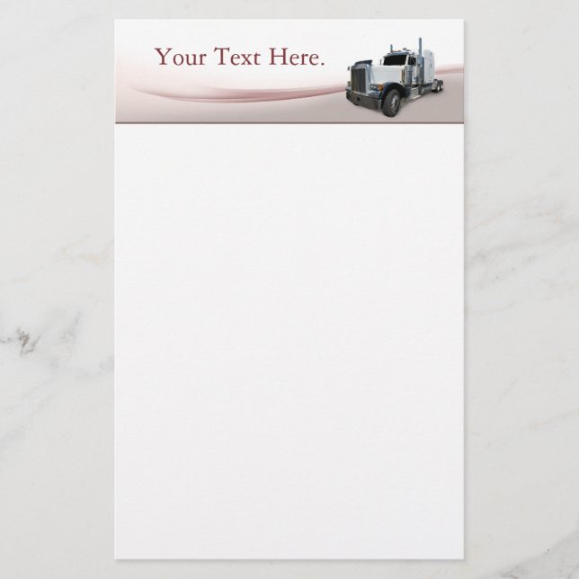Papelaria Semi Truck (Frente)
