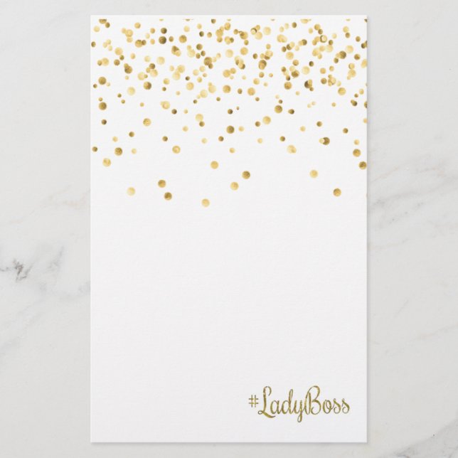 Papelaria Senhora Chefe Papel de carta (Frente)