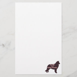 Papelaria Sheepdog belga BFF