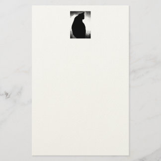 Papelaria Silhouette Gato Preto