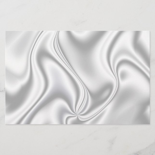 Papelaria Silver Satin (Frente)