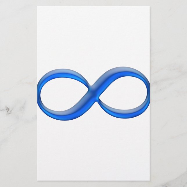 Papelaria Símbolo Infinity (Frente)