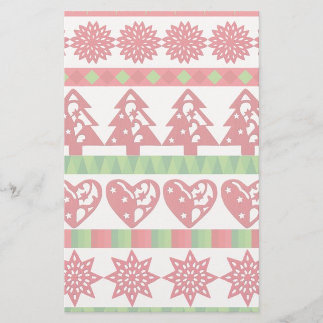 Papelaria Símbolos natalinos (Frente)